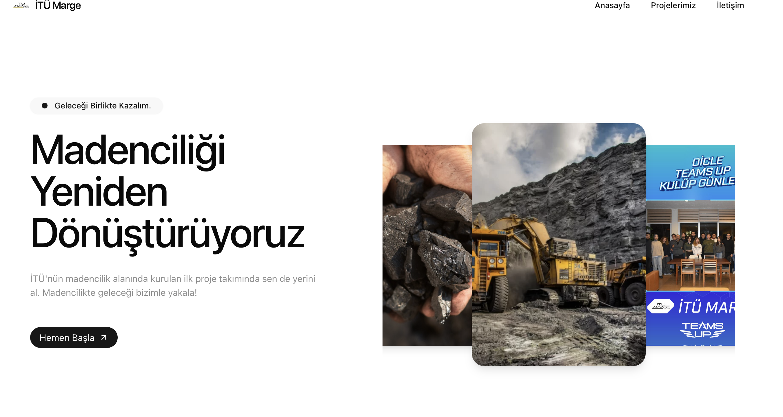İTÜ MARGE / KULÜP WEB SİTESİ image 1